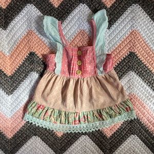 Size 4 Matilda Jane Open Back Tank